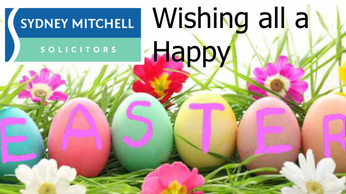 Happy Easter to All from Sydney Mitchell